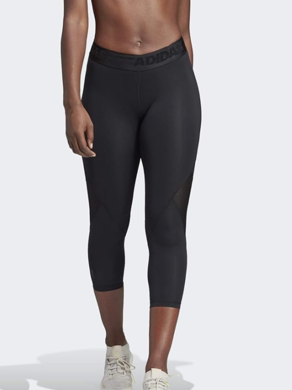 adidas Black Women's Athletic Leggings
